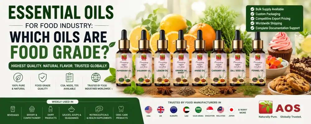 Essential Oils for Food Industry