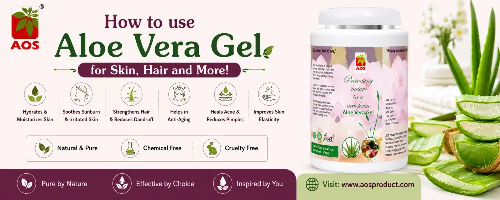 How to Use Aloe Vera Gel