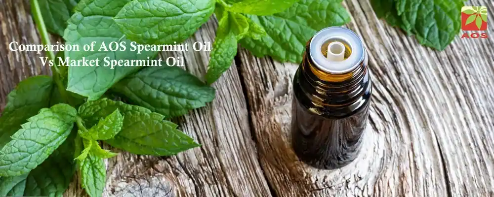 AOS Spearmint Oil Vs Market Spearmint Oil