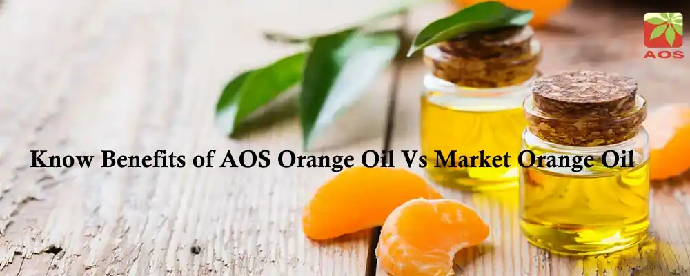 AOS Orange Oil Vs Market Orange Oil