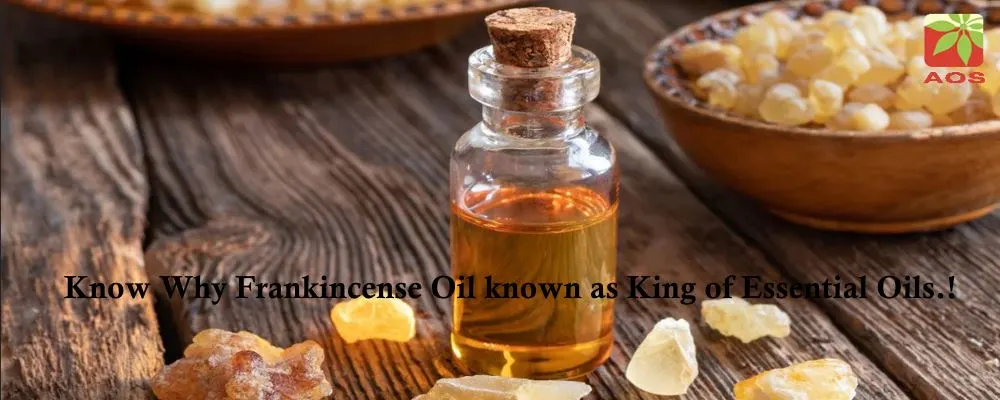 King of Essential Oils Frankincense Oil