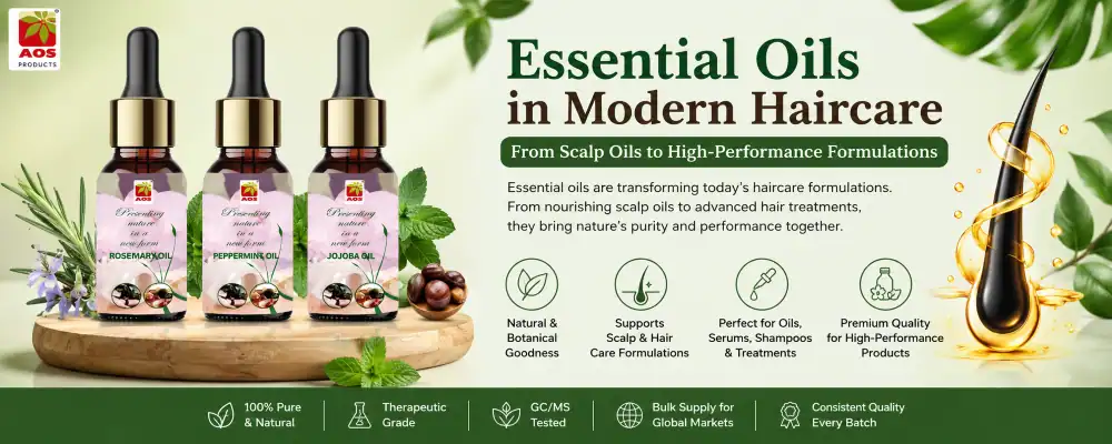 Essential Oils in Modern Haircare