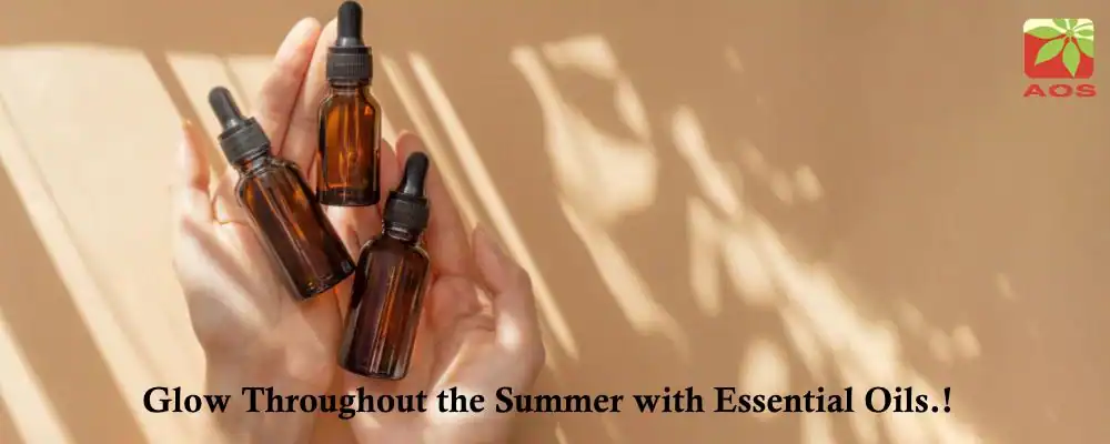 Glow Throughout the Summer with Essential Oils