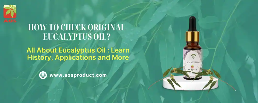 How to Check Original Eucalyptus Oil