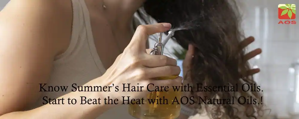 Summer Hair Care with Essential Oils