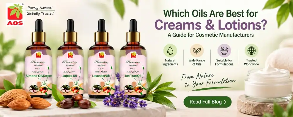 Which Oils Are Best for Creams and Lotions