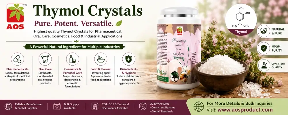 Thymol Crystals Uses
