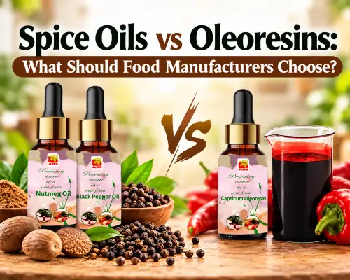 Spice Oils vs Oleoresins What Should Food Manufacturers Choose