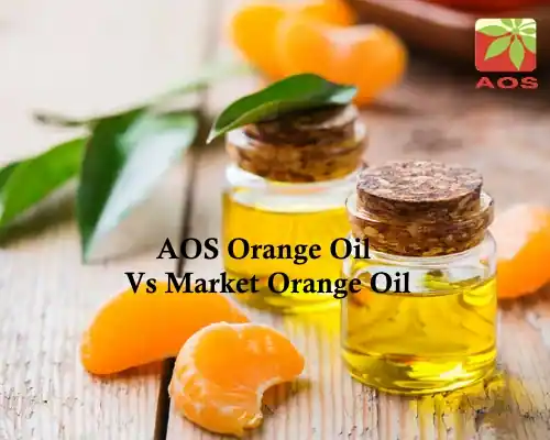 AOS Orange Oil Vs Market Orange Oil