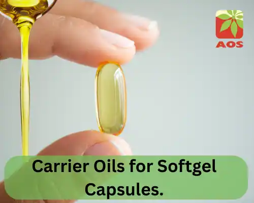 Carrier Oils for Softgel Capsules