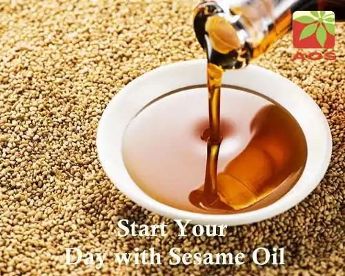 Start Your Day with Sesame Oil