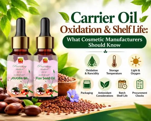 Carrier Oil Oxidation and Shelf Life