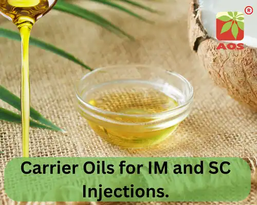Carrier Oils for IM and SC Injections