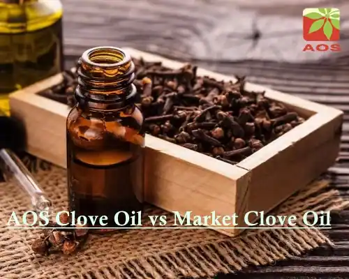 AOS Clove Oil vs Market Clove Oil