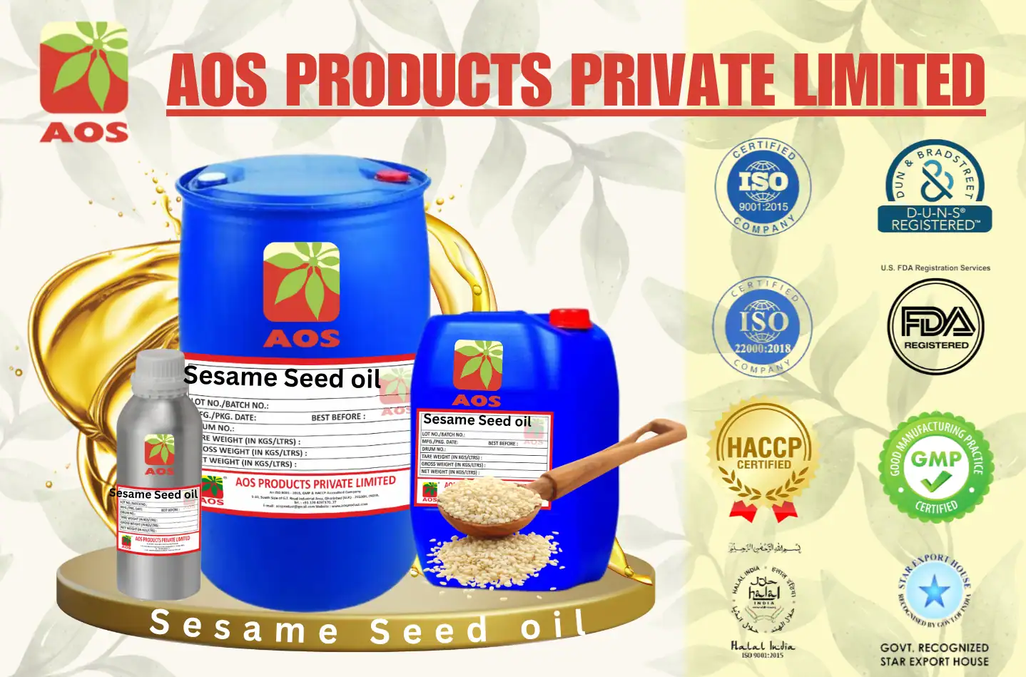 Sesame Seed oil